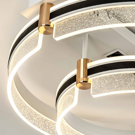 Накладная люстра LED4U L1057-530 WH