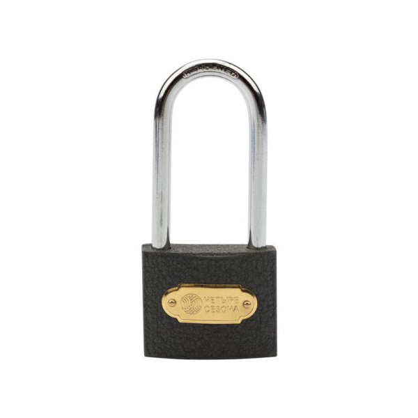 Замок навесной серия Чугун 50мм длинная дужка ЧЕТЫРЕ СЕЗОНА