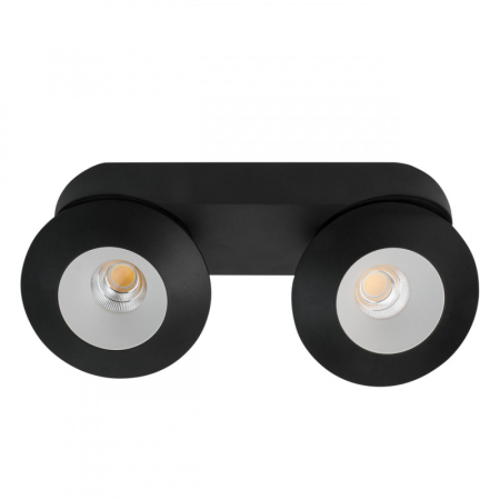 Накладной светильник LeDron KRIS SLIM 2 Black/White