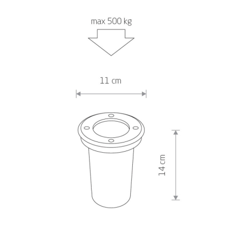 Тротуарный светильник Nowodvorski 9554