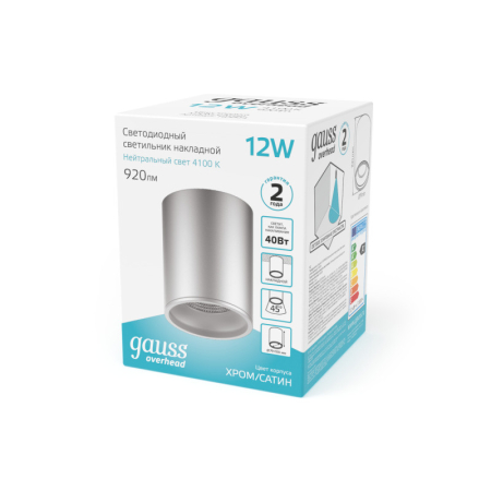 Накладной светильник Gauss HD004