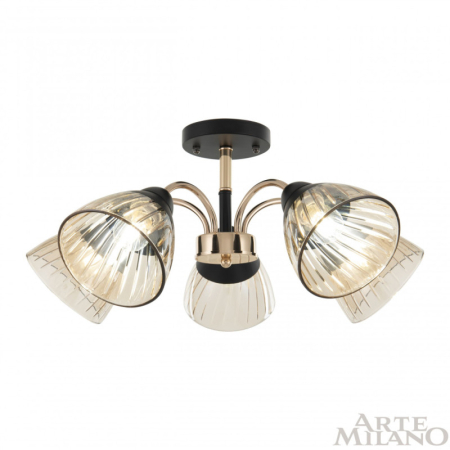 Люстра на штанге Arte Milano 320119/5 FG+BK