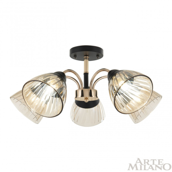 Люстра на штанге Arte Milano 320119/5 FG+BK
