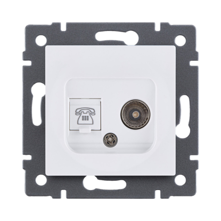 Розетка KOLLINGER REA-013WH