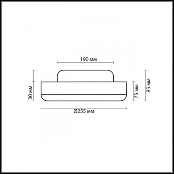 Накладной светильник Odeon Light 2177/1C