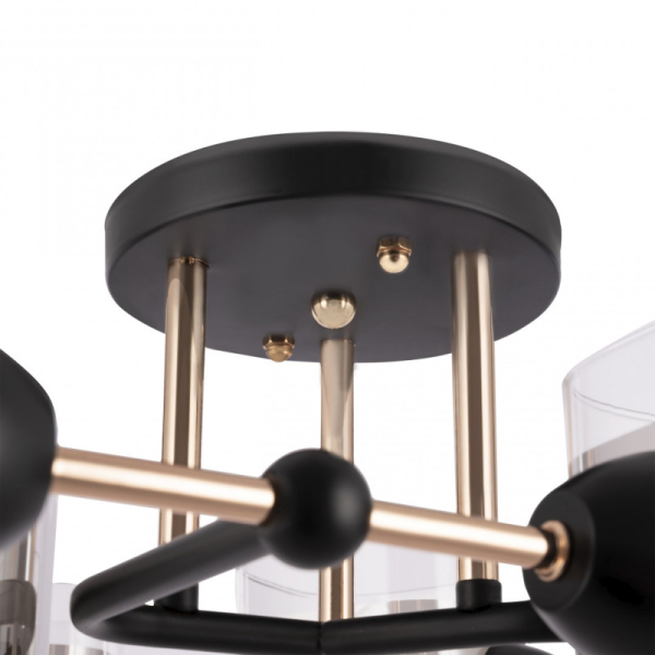 Накладная люстра Arte Milano 324308/6 BK+FG