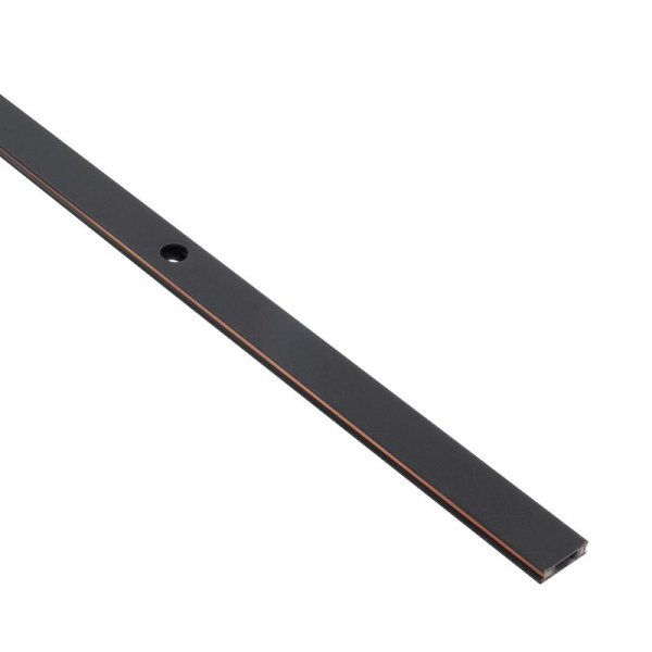 Шинопровод Метр16 2M-BL 2000х16мм накладной низковольтный Pro черн. JazzWay 5057258