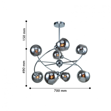 Люстра на штанге F-Promo 2342-8P