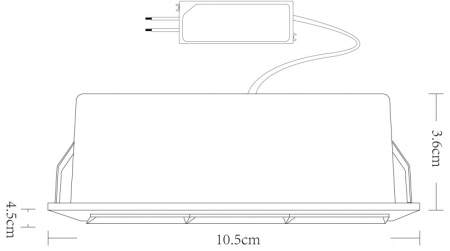 Встраиваемый светильник ARTE Lamp A3153PL-3BK