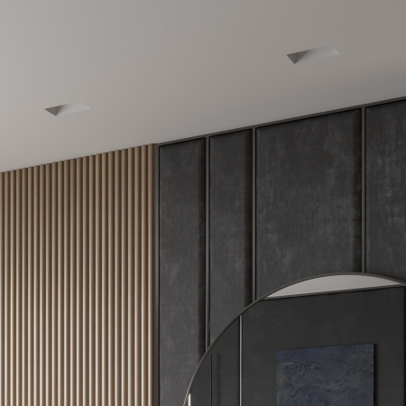 MAIA DUO Встраиваемый потолочный гипсовый светильник