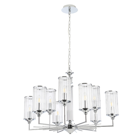 Crystal Lux Люстра Crystal Lux GLORIA SP9 CHROME