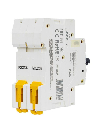 Выключатель автоматический модульный 2п C 3А M06N ARMAT IEK AR-M06N-2-C003