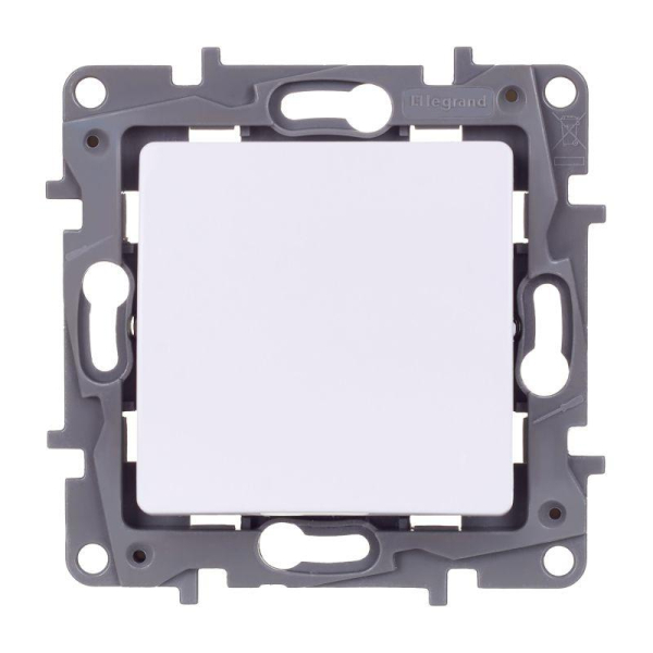 Переключатель перекрестный 1-кл. Etika 250В 10AX винт. зажимы бел. IEK 672249