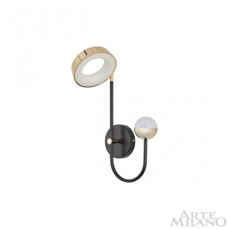 Бра Arte Milano 273299/1+1 BK/GD