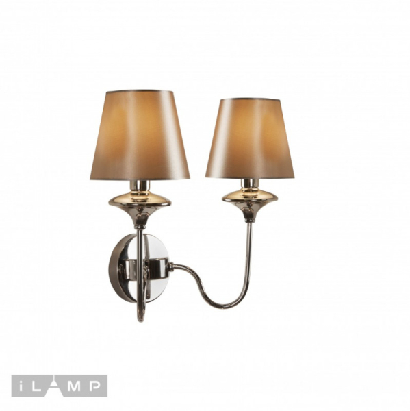 Бра iLamp W2406-2 Nickel