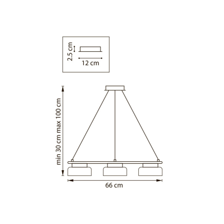 Подвесная люстра Lightstar 740167