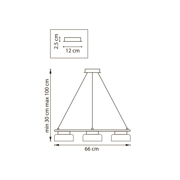Подвесная люстра Lightstar 740167