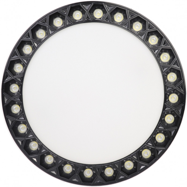 Накладной светильник iLedex 5552-36W-D217-3/4K-WH+BK