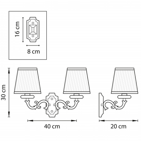 Бра Lightstar 779528