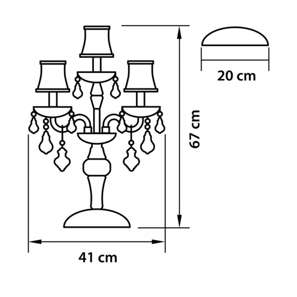 Настольная лампа Lightstar 715957