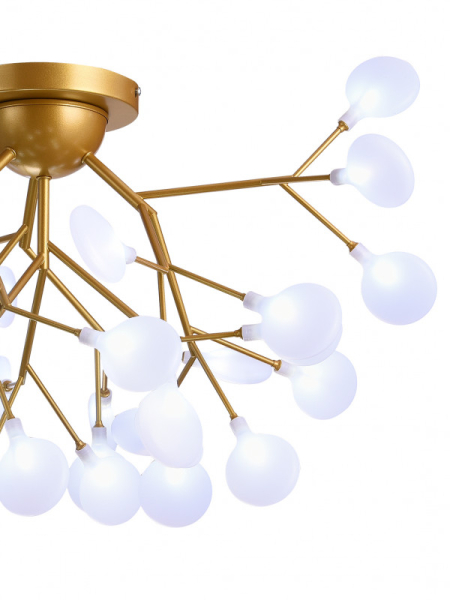 Накладная люстра Natali Kovaltseva GRACE 75126/12С GOLD SATIN