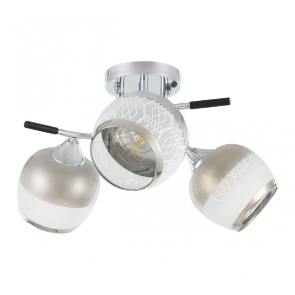 Накладная люстра Arte Milano 325985/3 CR+BK