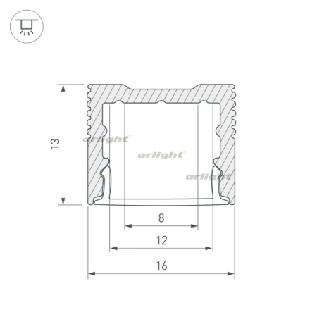 Профиль Arlight 036039