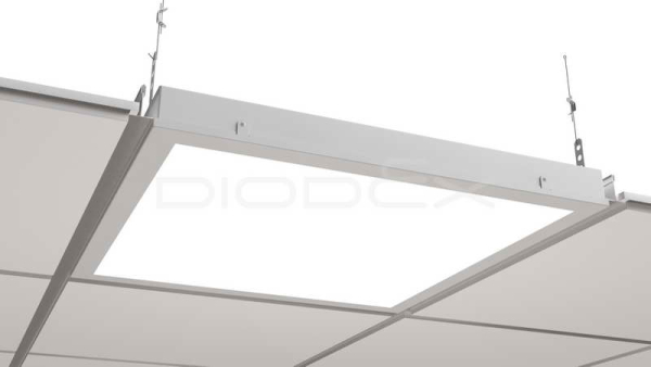 Светильник светодиодный DIODEX Экофон Стандарт Focus E 55Вт5500К, Призм., Белый, Аварийн. 3ч.