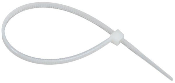 Хомут 2.5х150мм P6.6 стандартный бел. (уп.100шт) IEK UHH30-D025-150-100-K01