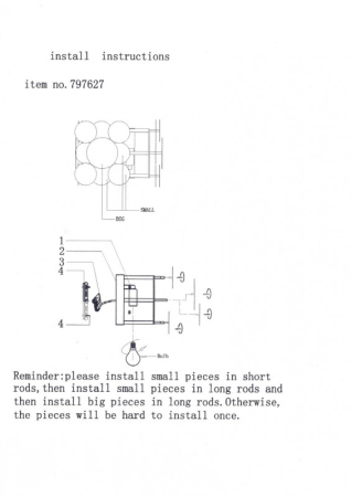 Бра Lightstar 797627