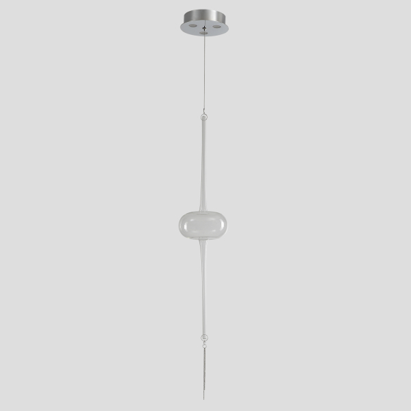 Crystal Lux Светильник подвесной Crystal Lux GLASS SP3W LED CHROME
