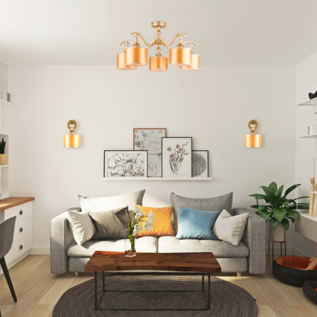 Бра Eurosvet 60070/1 перламутровое золото