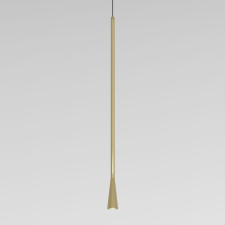 Подвесной светильник Elektrostandard 50312 LED 7W 3000K латунь