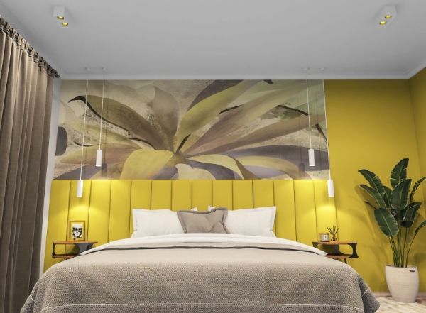 Накладной светильник Denkirs DK3085-WH+YE