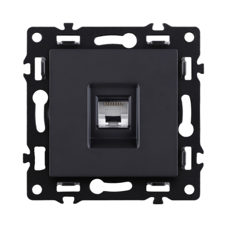 Розетка KOLLINGER AS-017BK