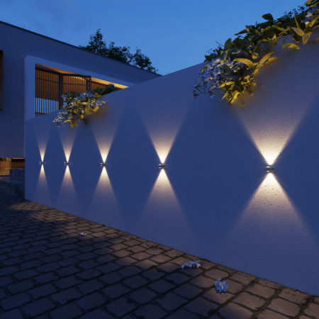 Светильник настенный Elektrostandard 35191/W серый