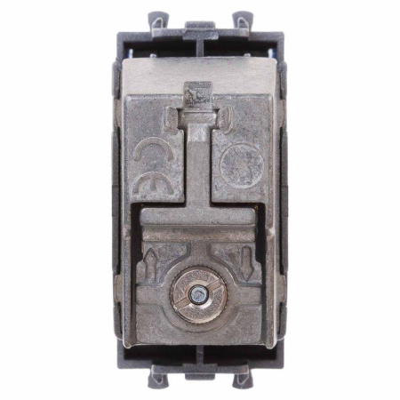 Розетка телевизионная проходная TV 1мод. Avanti "Закаленная сталь" DKC 4404511