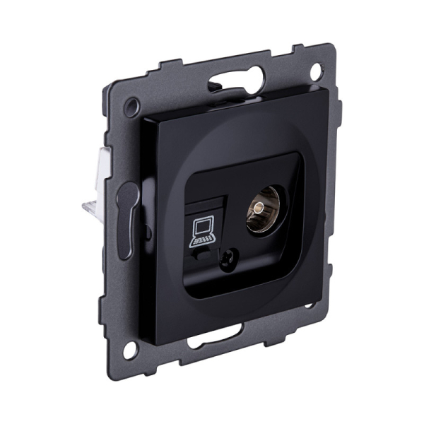 Розетка KOLLINGER REA-021BK