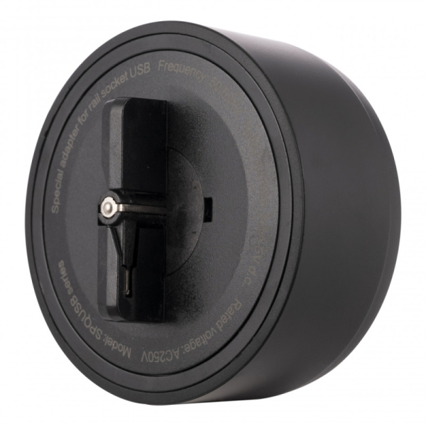 Трековая система розеток Arte Milano 399731TS/USB-Type-C Black