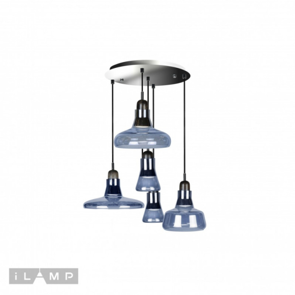 Подвесной светильник iLamp AP9006-5 BL