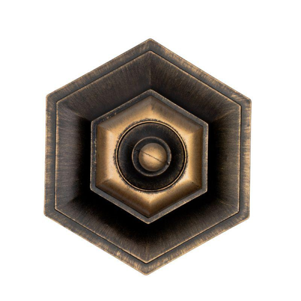 Светильник садово-парковый PP4101/02 C64 НБУ 06-60-001 У1 "Леда1" 6-гран. пласт. +пласт. черн. бронза Camelion 13835