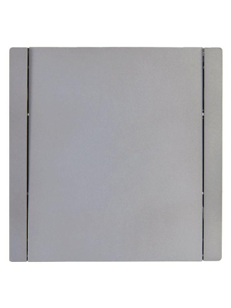 Выключатель перекрестный 1-кл. СП FORTE&PIANO 10А FP512 сталь IEK FP-V13-0-10-1-K46