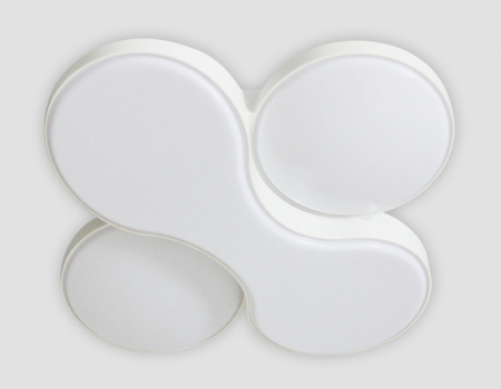 Накладной светильник Ambrella Light FG1055/1 WH 52W D360*360