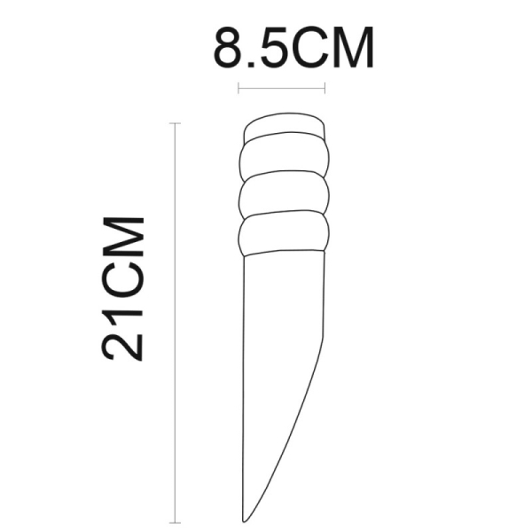 Светильник настенный ARTE Lamp A8382AL-1SS