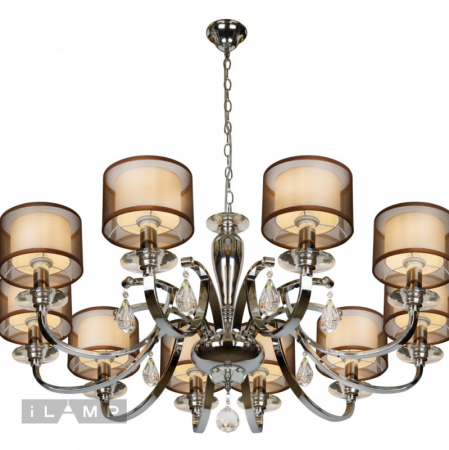 Подвесная люстра iLamp RM16001/10CR