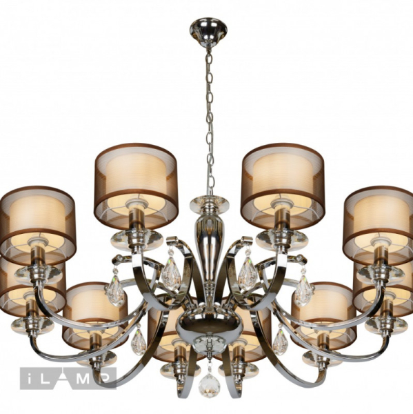 Подвесная люстра iLamp RM16001/10CR