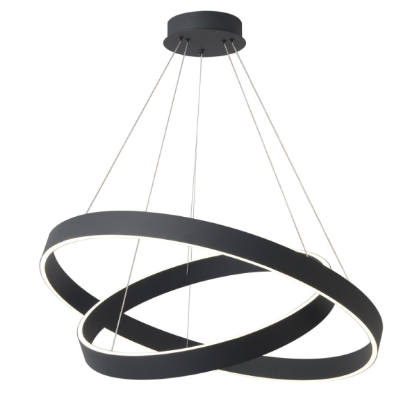 Подвесная люстра Crystal Lux TRON SP123W LED BLACK