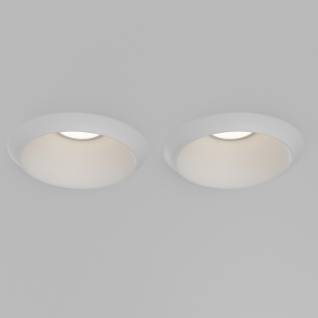 Встраиваемый светильник Maytoni Technical DL124-GU10-02-TRS-W