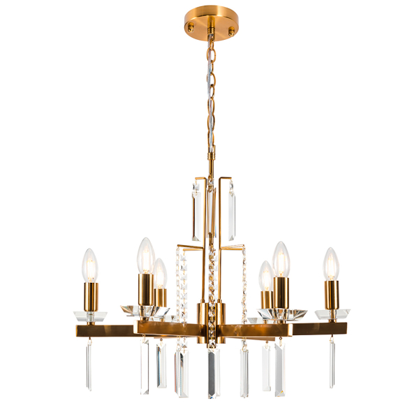 Crystal Lux Люстра Crystal Lux MARRON SP6 BRASS