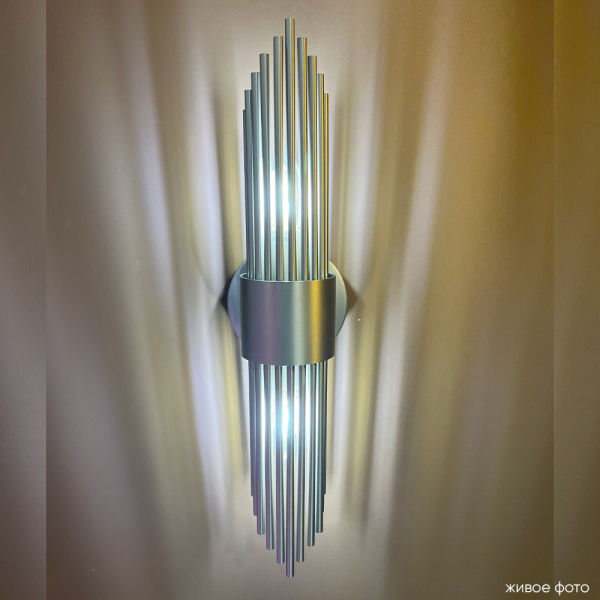 Crystal Lux Бра Crystal Lux RUDOLFO AP2 NICKEL